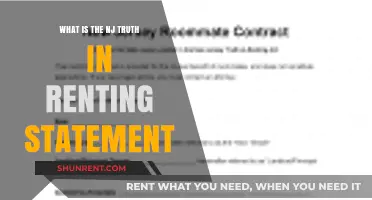 Understanding the NJ Truth in Renting Statement: A Tenant's Guide