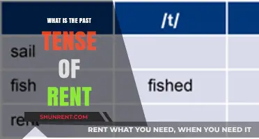Exploring the Past Tense of 'Rent': A Grammar Guide