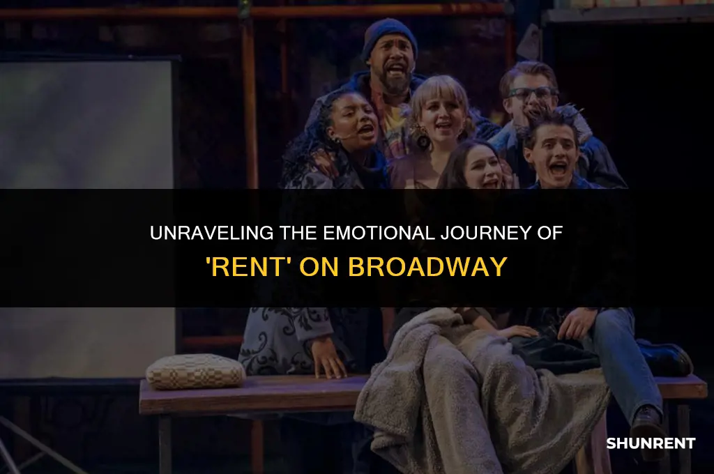 what is the plot of rent broadway
