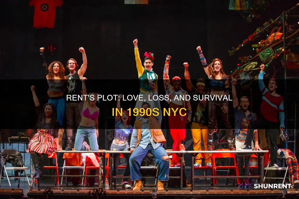 what is the plot of the play rent