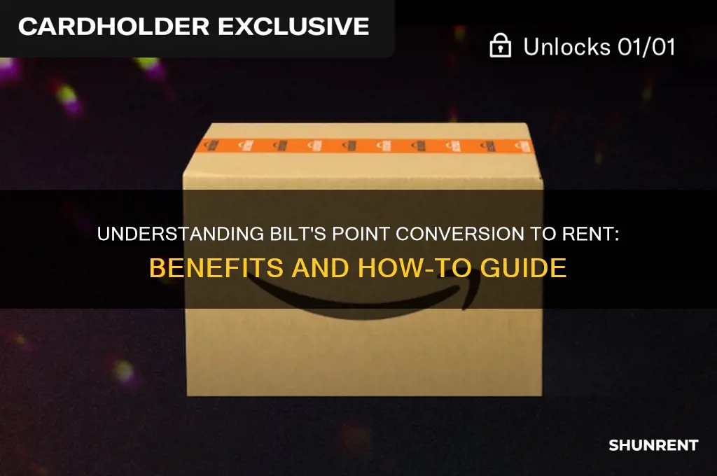 what is the point conversion to rent on bilt