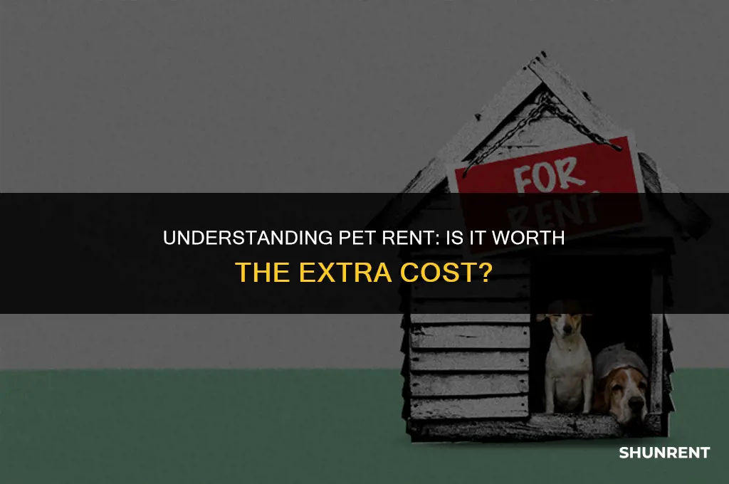 what is the point of pet rent