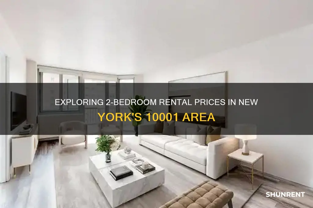 what is the price of 2bed rent in newyork 10001