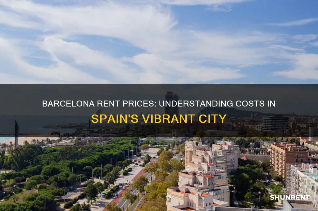 what is the price of rent in barcelona