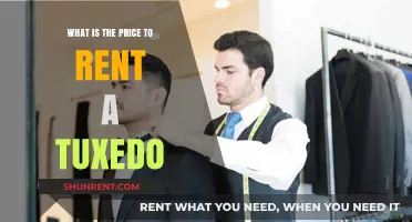Tuxedo Rental Costs: What to Expect When Renting Formal Wear