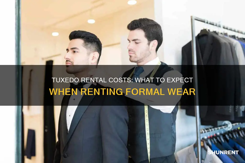 what is the price to rent a tuxedo
