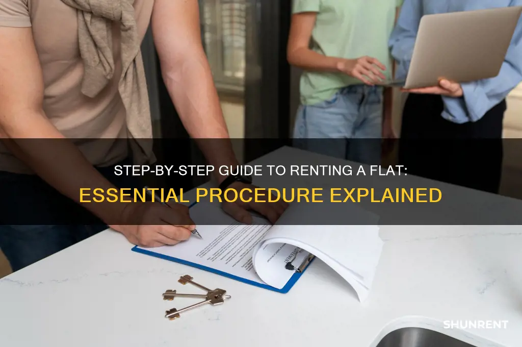 what is the procedure for renting a flat