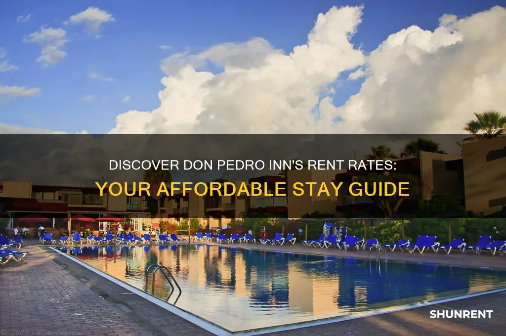what is the rates of rent at don pedro inn