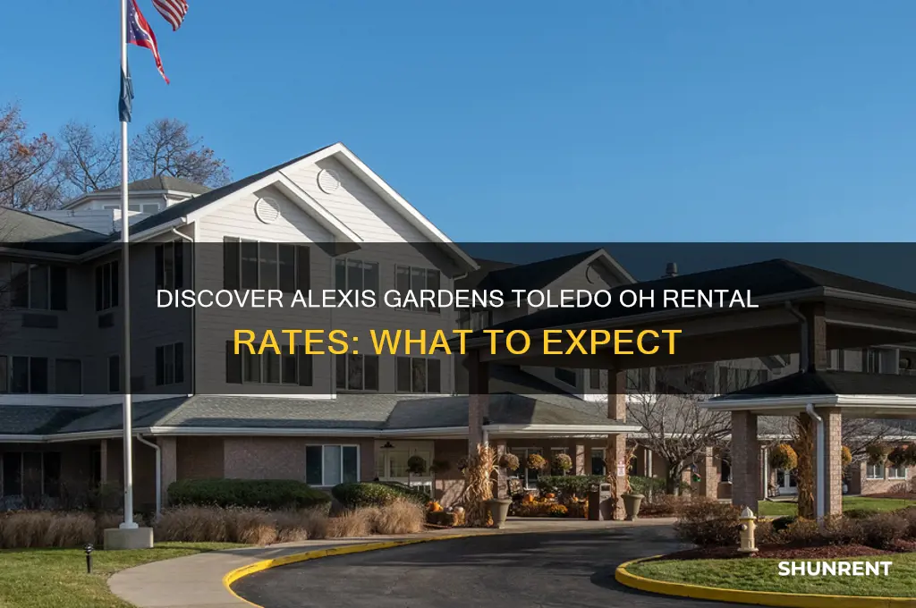 what is the rent at alexis gardens in toledo oh