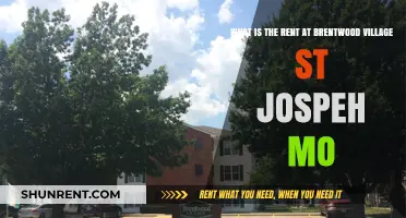 Discover Brentwood Village St. Joseph, MO Rental Rates & Costs