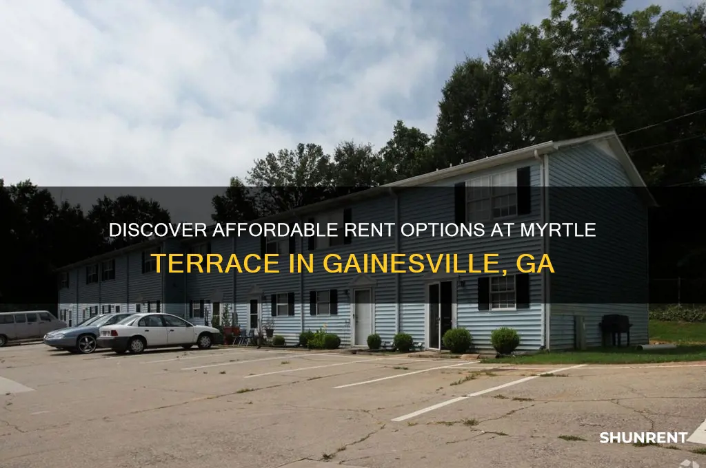 what is the rent at myrtle terrace gainesville ga