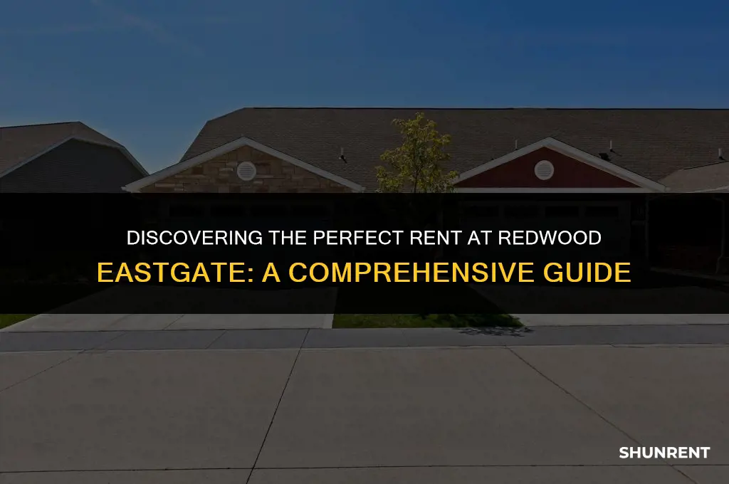 what is the rent at redwood eastgate