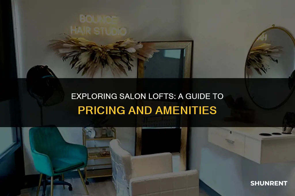 what is the rent at salon lofts