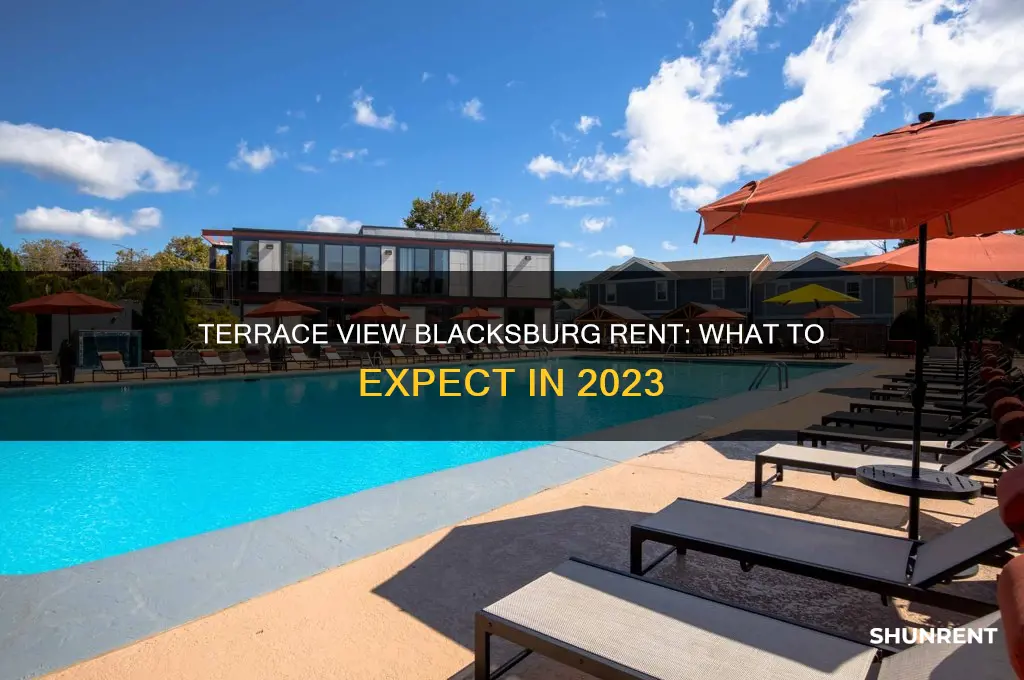 what is the rent at terrace view blacksburg