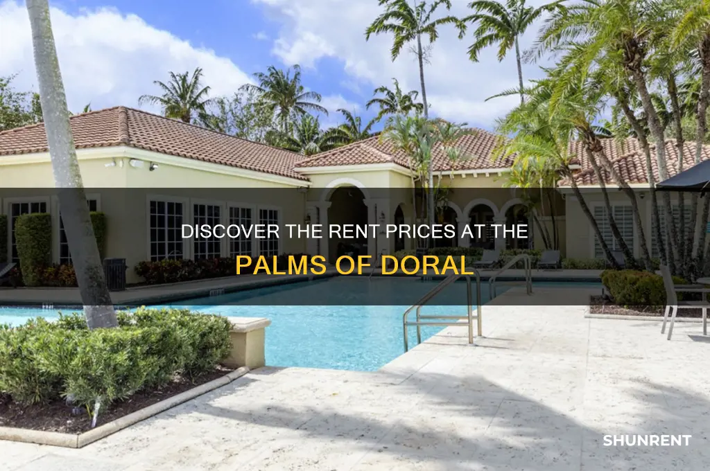 what is the rent at the palms of doral