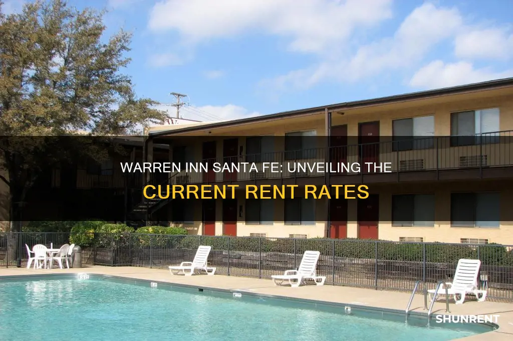 what is the rent at warren inn in santa fe