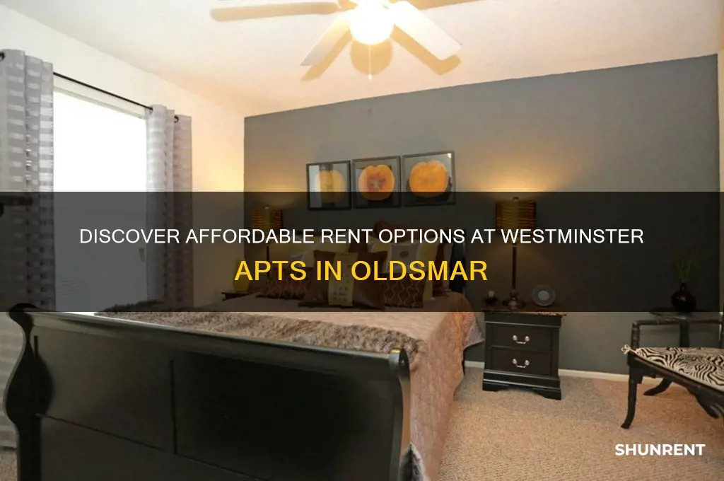 what is the rent at westminister apts in oldsmar