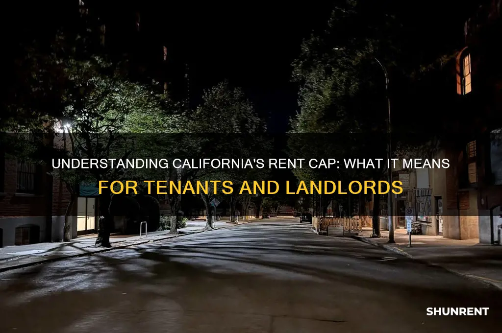 what is the rent cap in california about