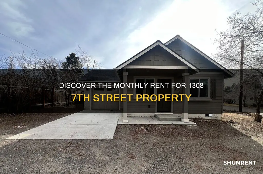 what is the rent for 1308 7th street
