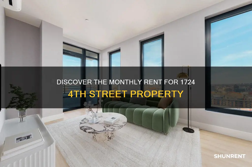 what is the rent for 1724 4th street