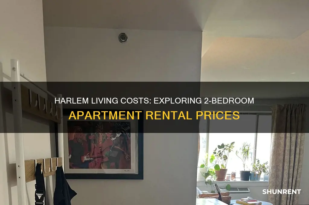 what is the rent for 2 bedroom in harlem