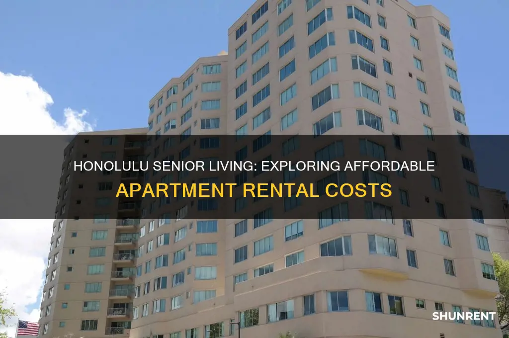 what is the rent for a senior apt in honolulu