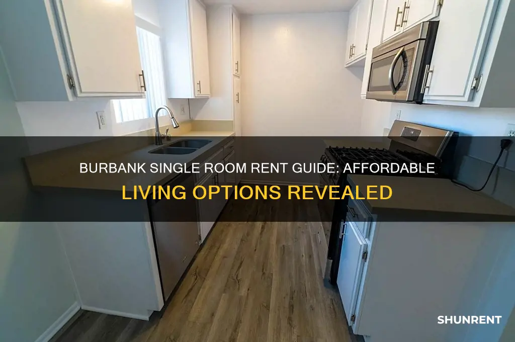 what is the rent for a single in burbank