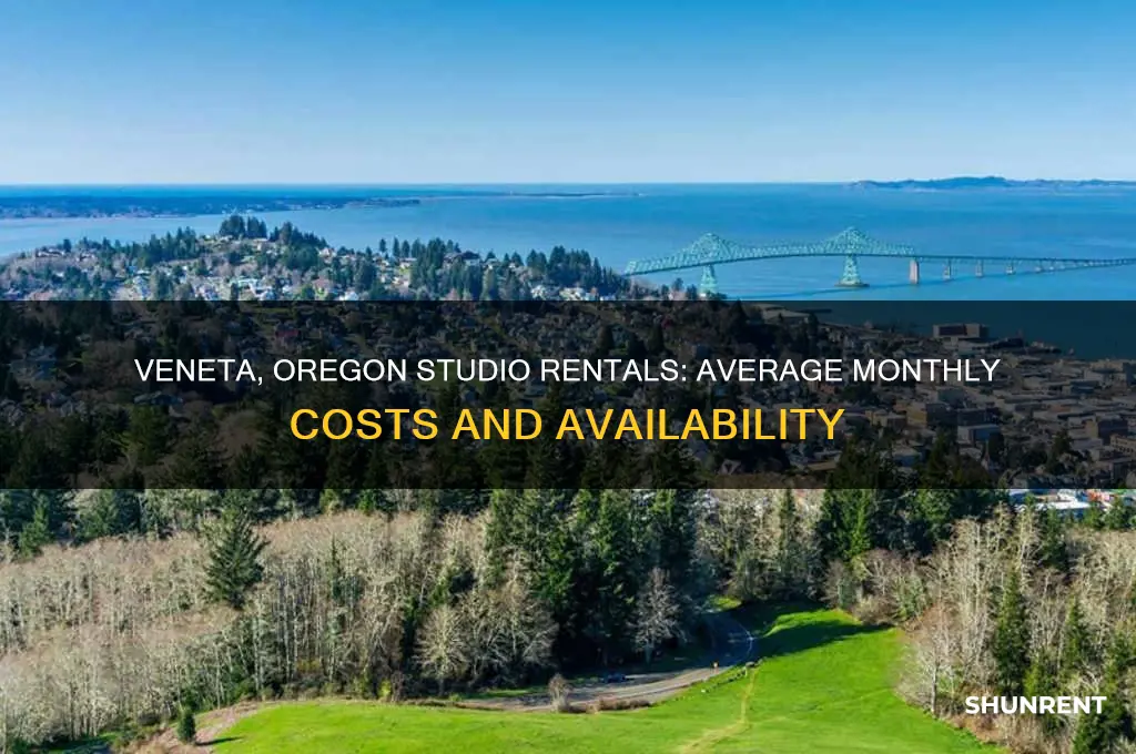 what is the rent for a studio in veneta oregon