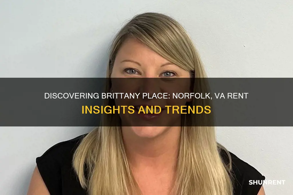 what is the rent for brittany place in norfolk va