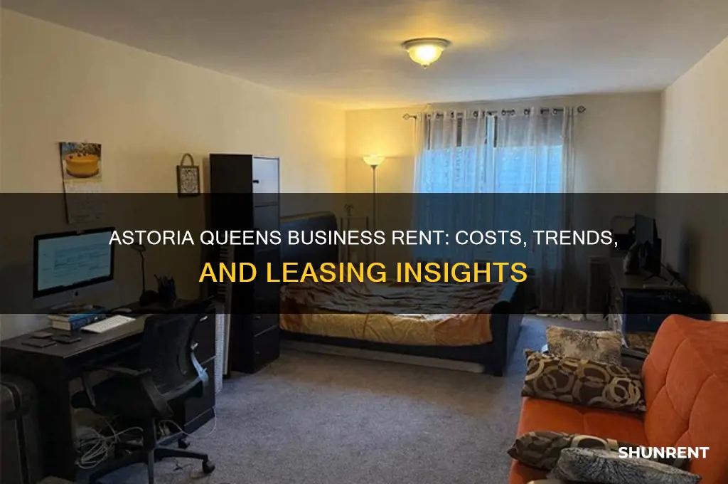 what is the rent for business in astoria queens