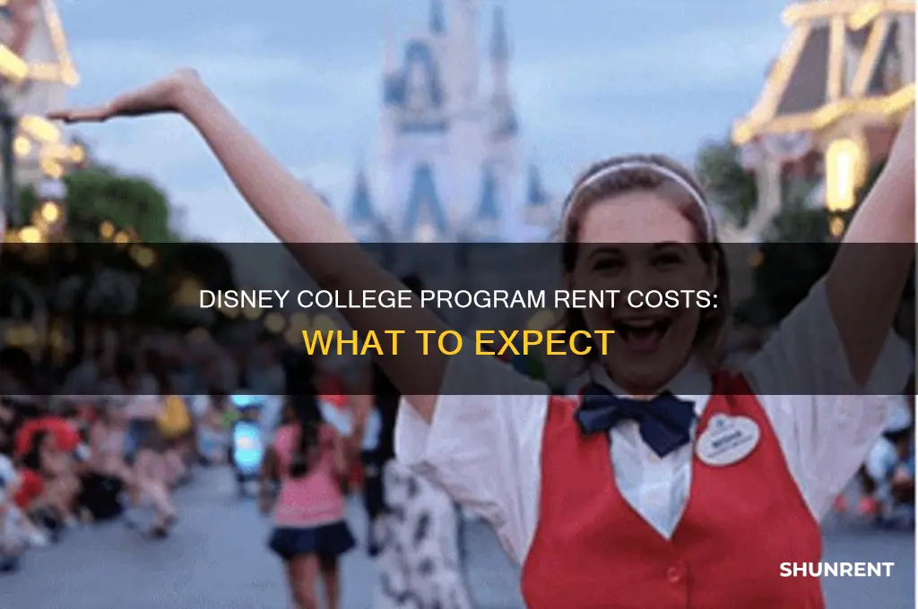 what is the rent for disney college program