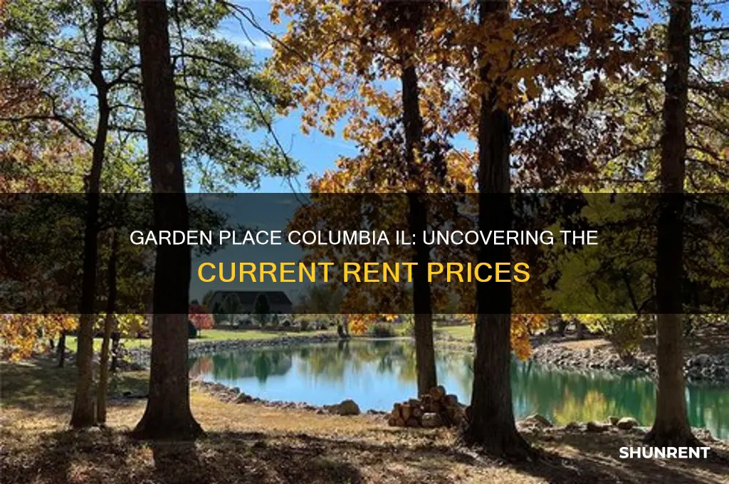 what is the rent for garden place columbia il