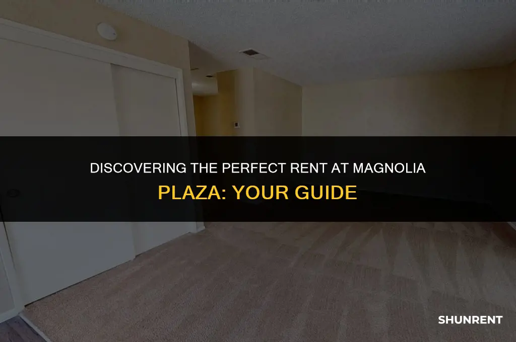 what is the rent for magnolia plaza