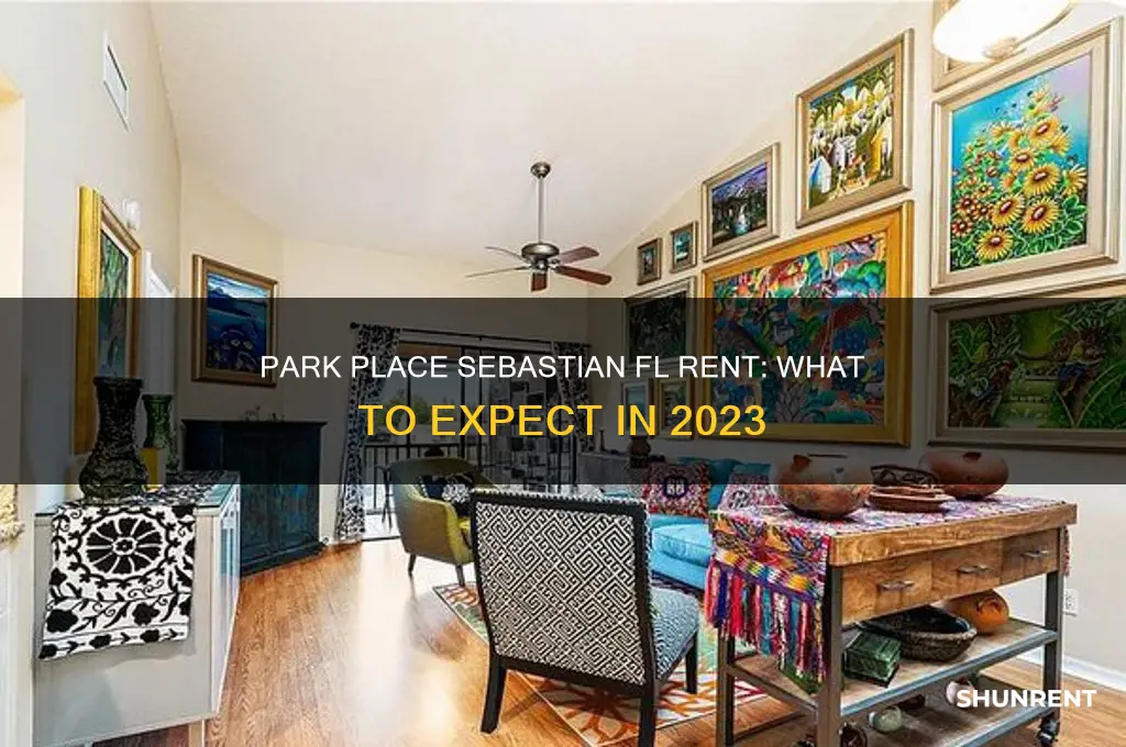 what is the rent for park place sebastian fl