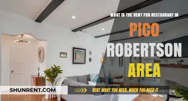Pico Robertson Restaurant Rent: Costs and Considerations for Leasing