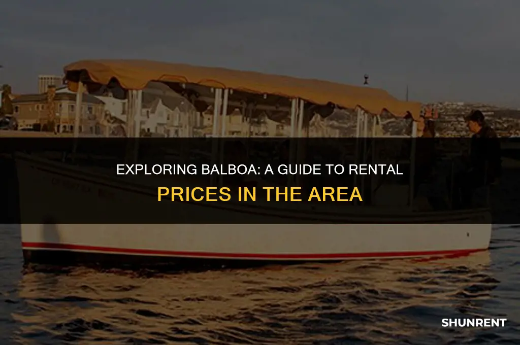what is the rent for the balboa