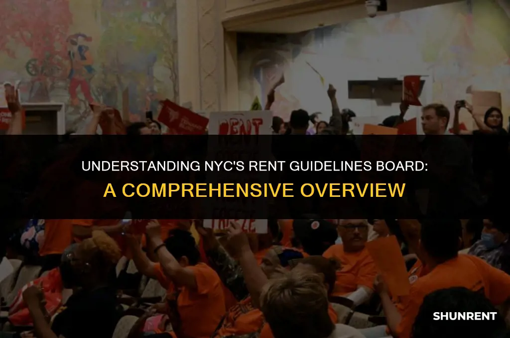 what is the rent guidline bard nyc
