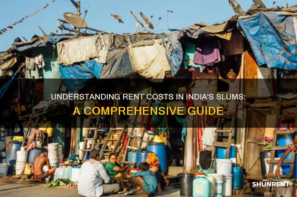 what is the rent in an indian slum