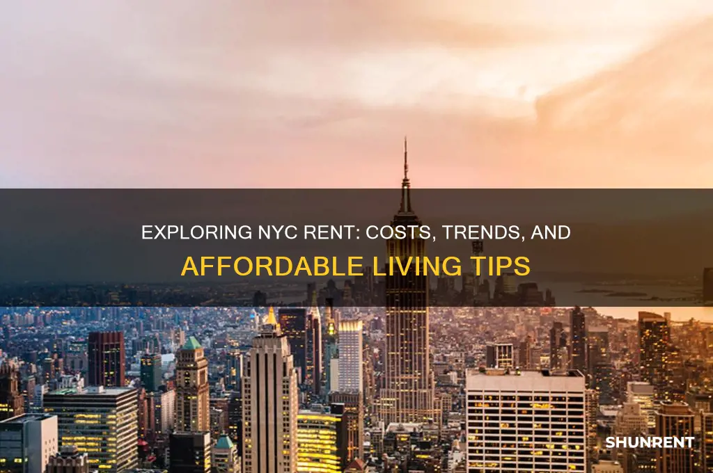 what is the rent in new york city