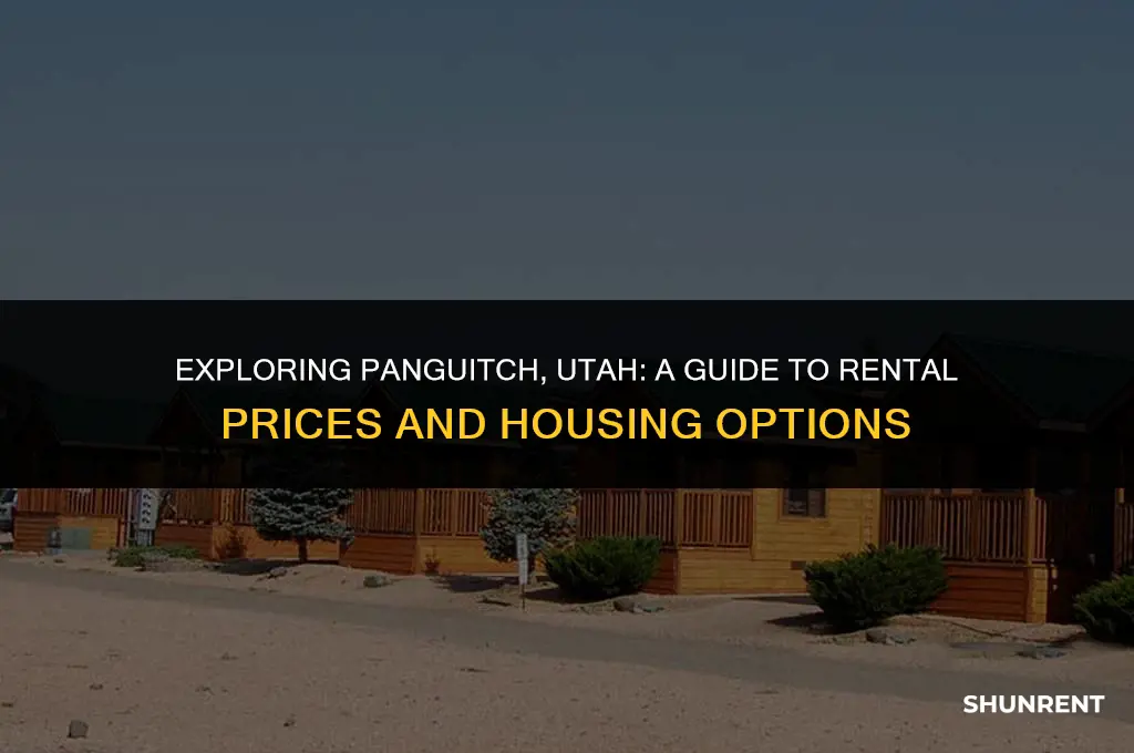 what is the rent in panguitch utah