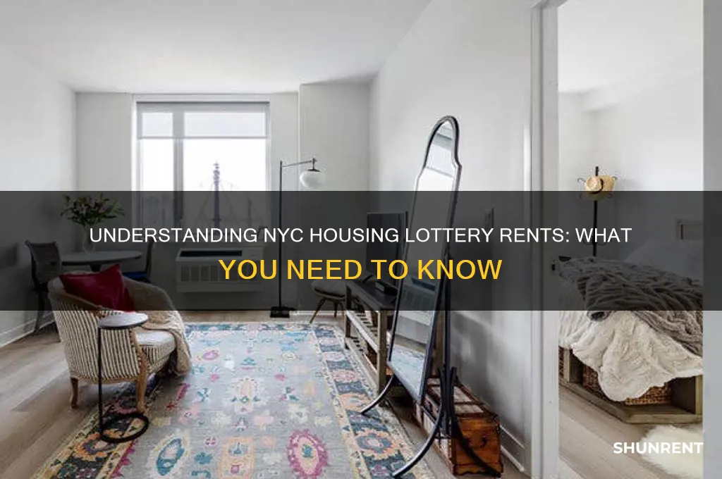 what is the rent in the nyc lottery