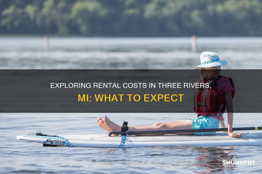 what is the rent in three rivers mi