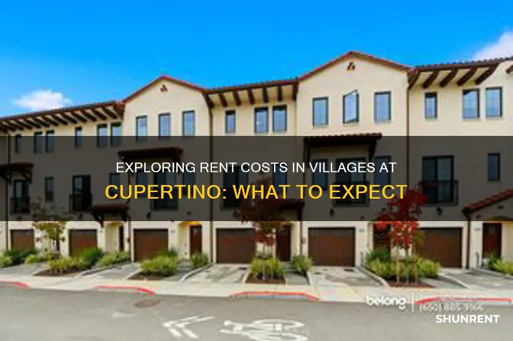 what is the rent in villages at cupertino