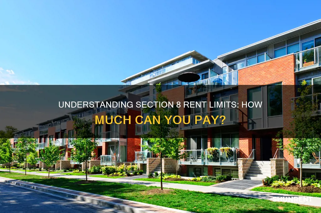what is the rent limit for section 8