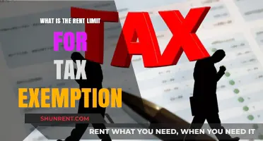 Understanding Rent Limit for Tax Exemption: A Comprehensive Guide