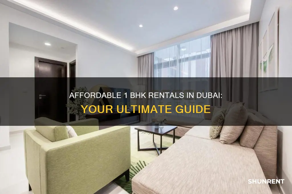 what is the rent of 1 bhk in dubai