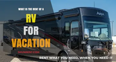 RV Vacation Rental Costs: What to Expect for Your Trip