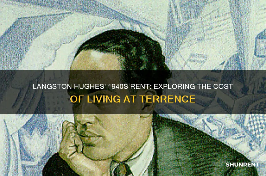what is the rent of langston terrence during the 1940