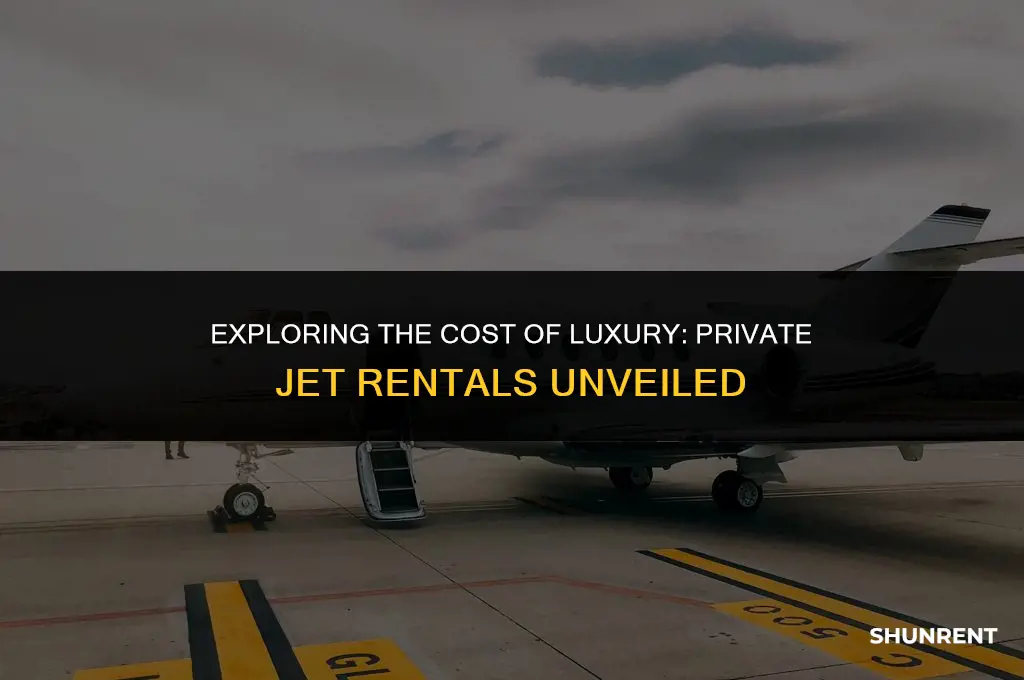 what is the rent of private jet
