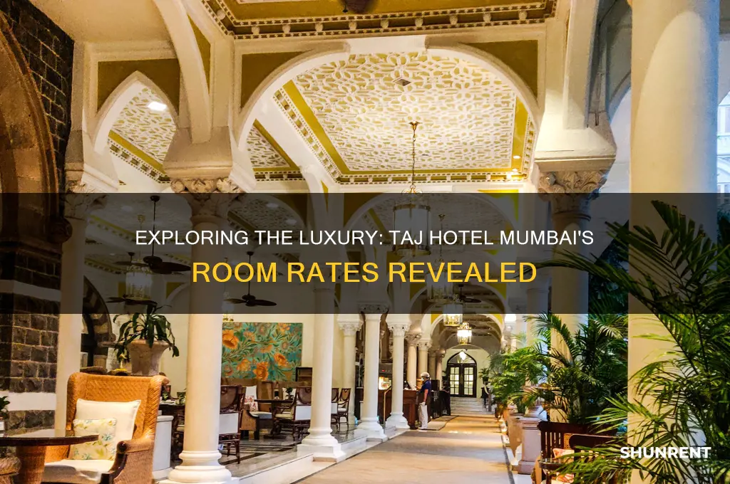 what is the rent of taj hotel mumbai
